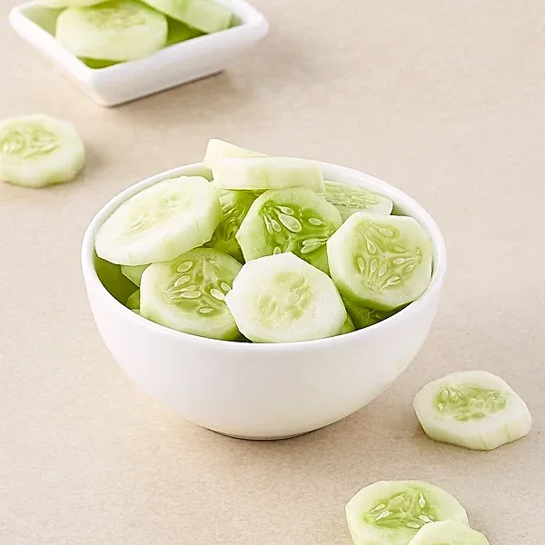 Cucumber slices